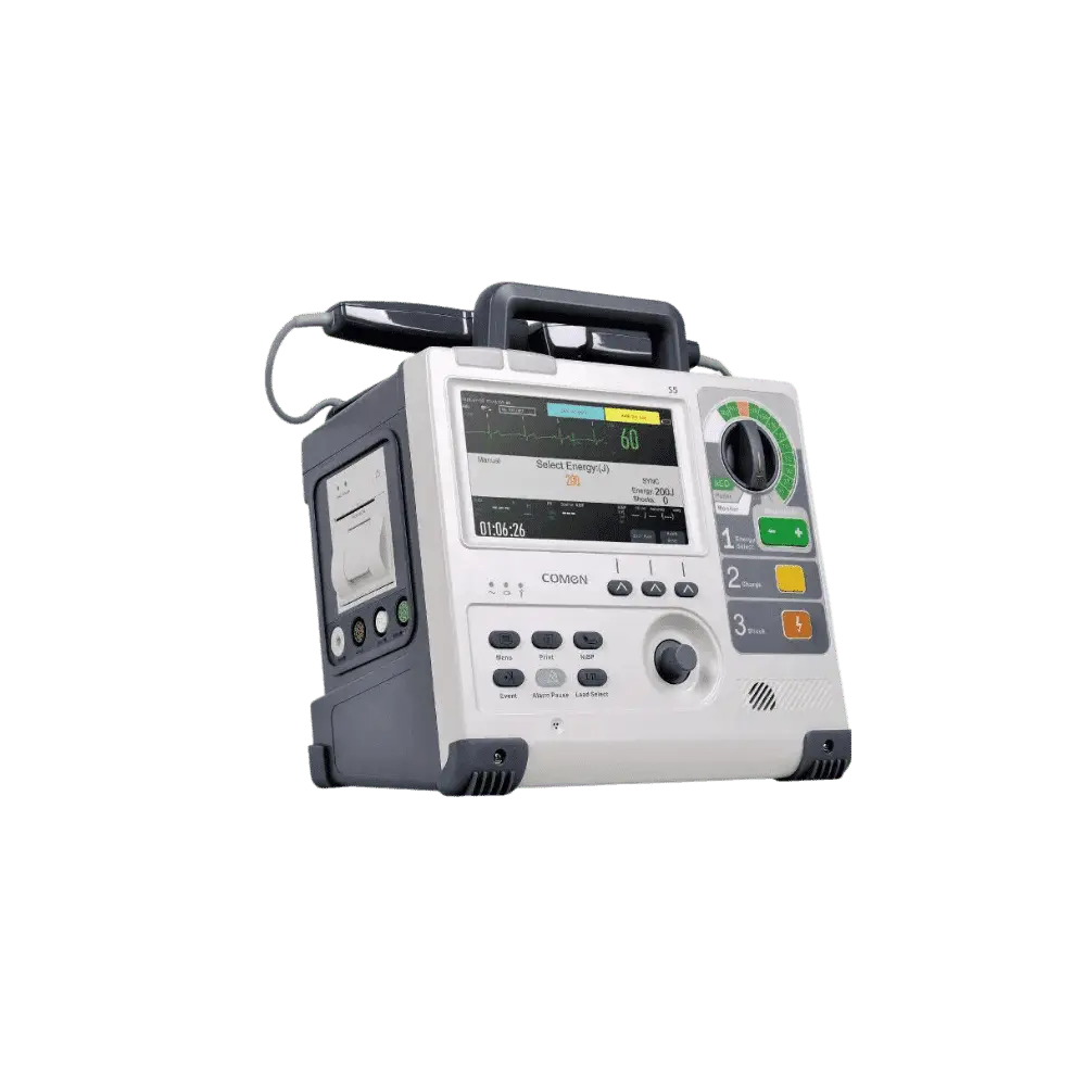 Biphasic Defibrillator Monitor Comen S 5 Medical equipment