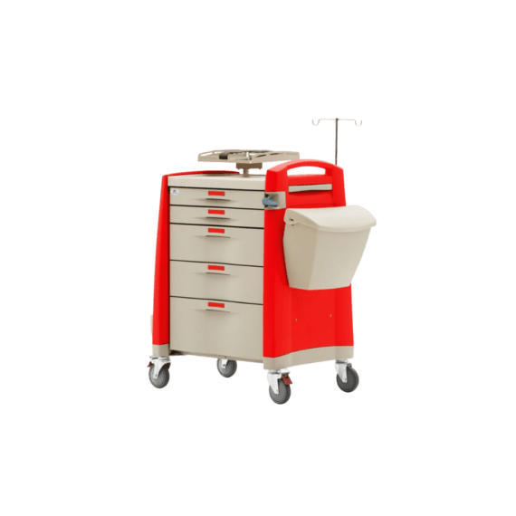 EMERGENCY CRASH CART - canway medical equipment Dubai uae