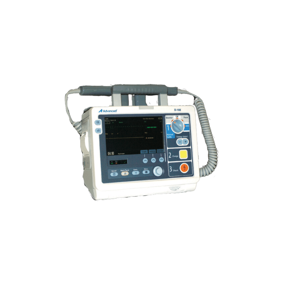Biphasic defibrillator Advanced D 100 canway medical equipment