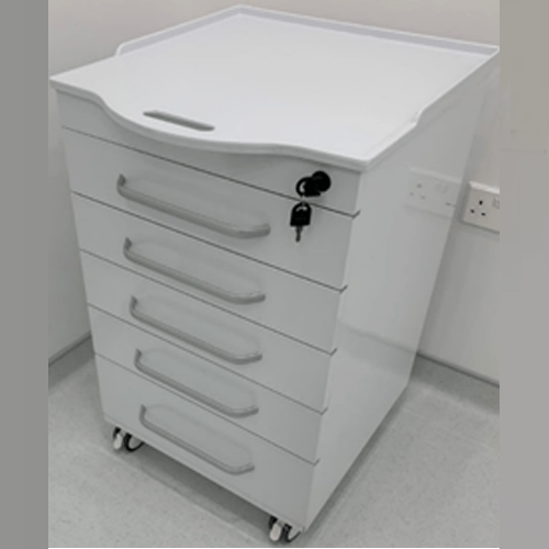 Dental Cabinet-Single Color -full white