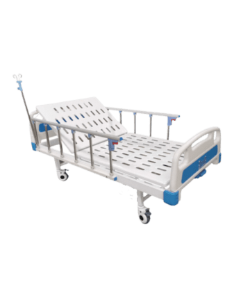 Patient bed-Manual Movable Single Crank With Mattress - canway medical equipment Dubai uae