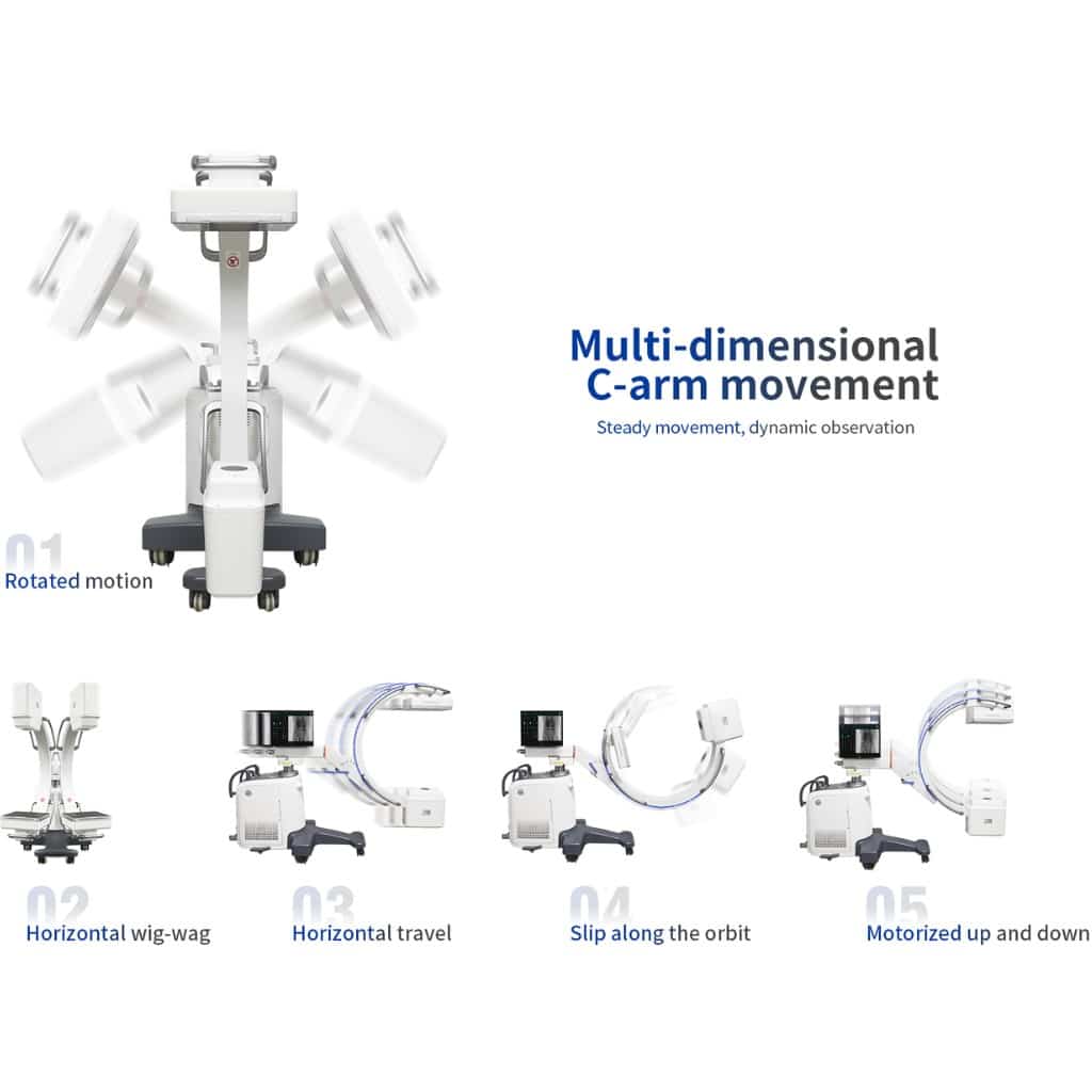 Mobile C-arm x-ray  from canway medical equipment Mobile C-arm x-ray use full in clinic and hospital